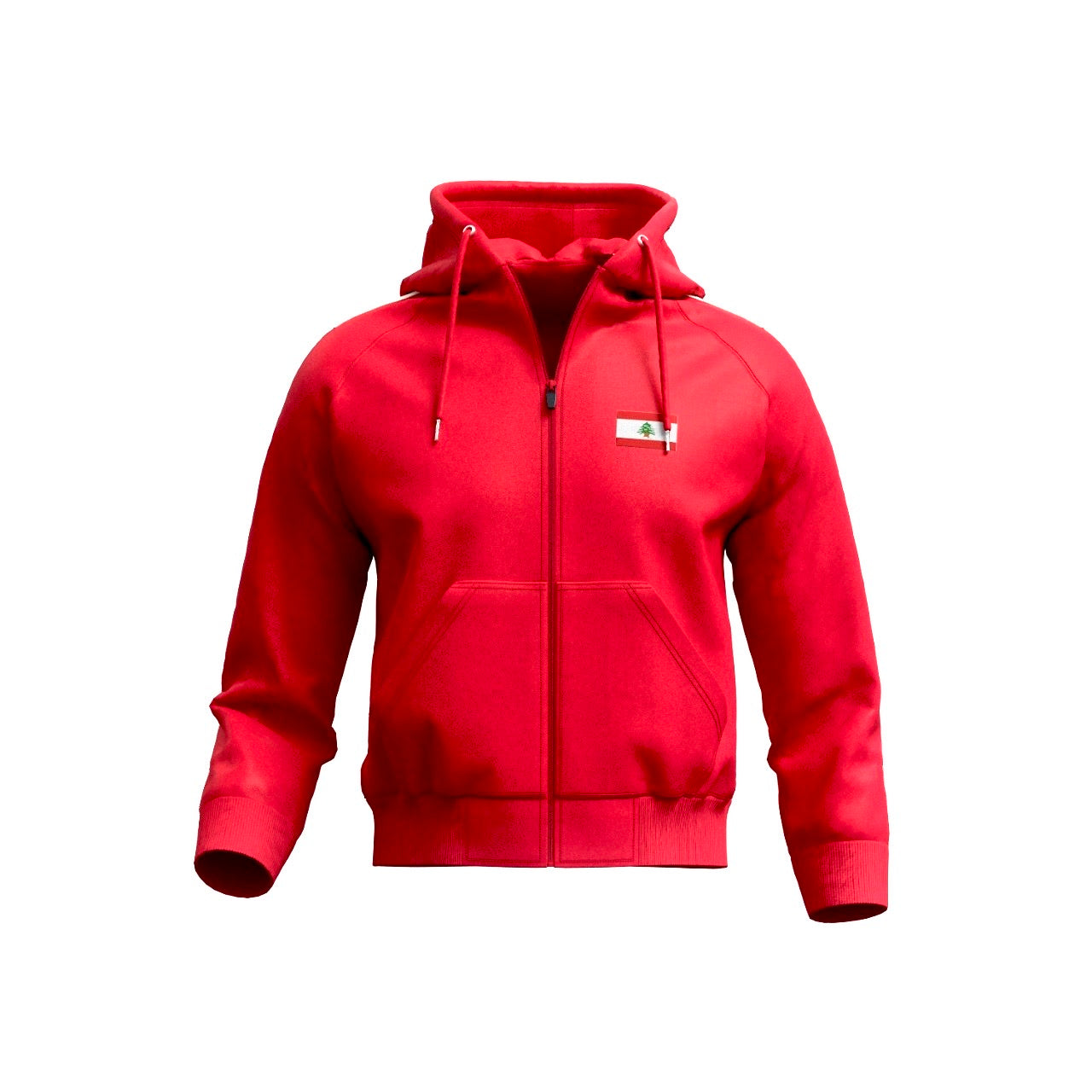 Lebanon Zipper Hoodie jumper ( fleece / training / warm up / Harmony day  / book week )