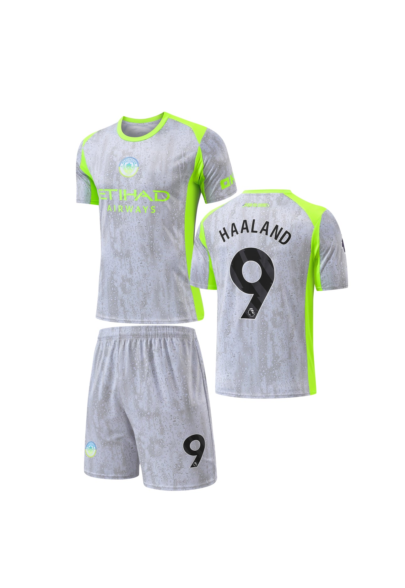 Football jersey Manchester City 3rd Strip Haaland 9# 2026-2026