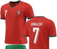 Football Jersey Portugal home Ronaldo 24/26( Harmony day / country jersey / football shirt / Portug al euro shirt  / Ronaldo jersey / European championship )