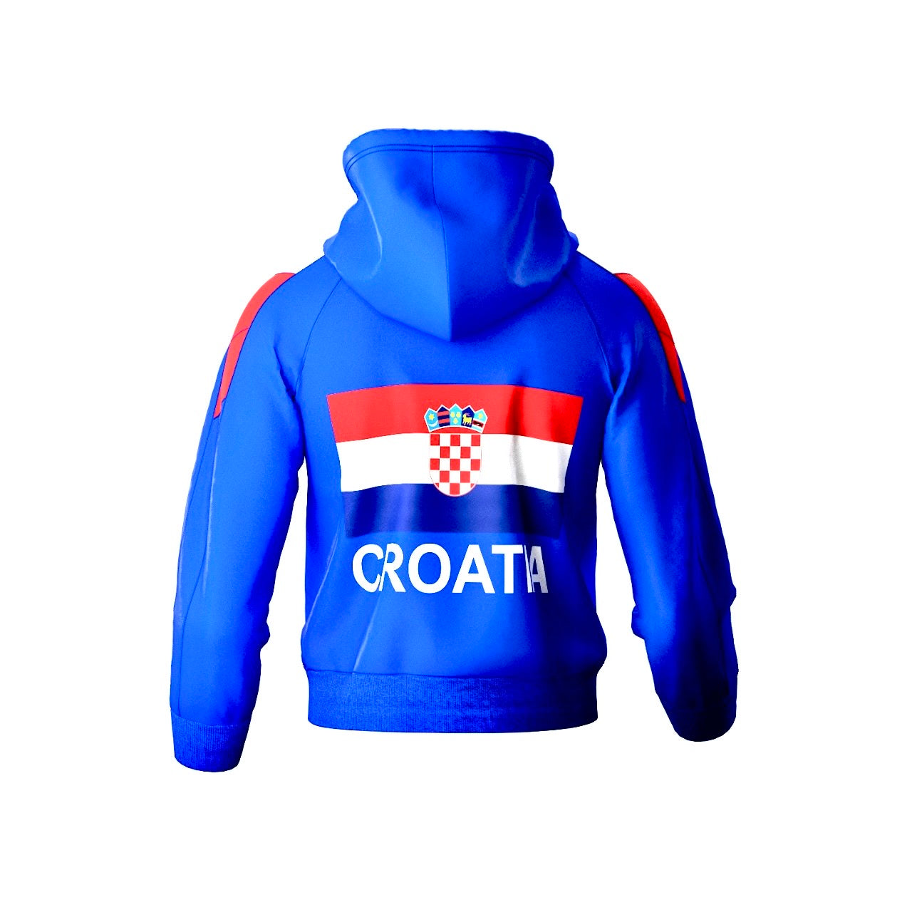 Croatia ZIPPER hoodie jumper ( croatia red / Croatia training jacket / warm up jacket / Harmony day / cro / Croatian jumper)