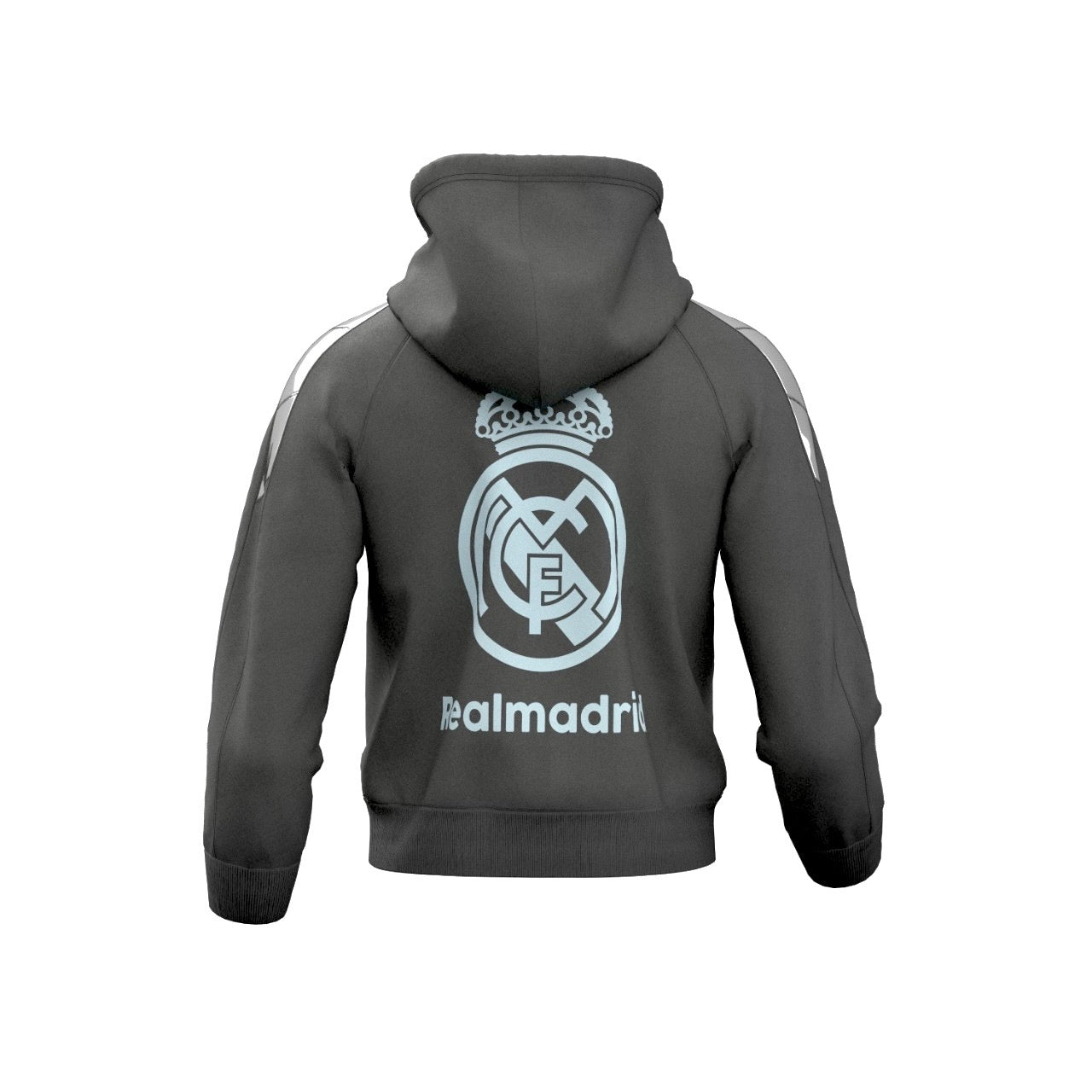 Real Madrid zipper Hoodie Jumper 24/26 (Mbappe / red jumper /  training jacket / warm up jacket / Harmony day / fleece jumper)