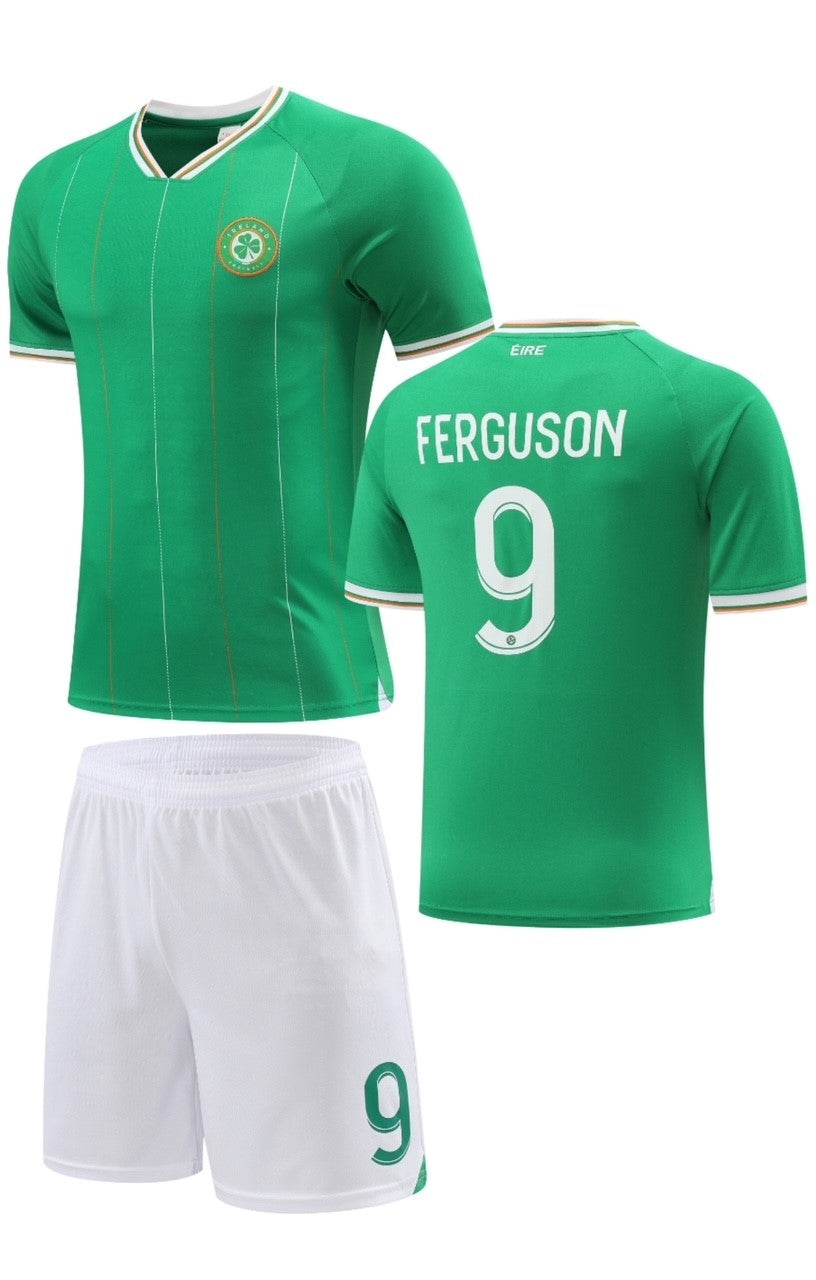 Football Jersey Ireland FERGUSON #9 home 2023/25 ( Irish soccer shirt / Harmony day / Republic of Ireland shirt / country jersey /  BOOK WEEK)