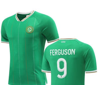 Football Jersey Ireland FERGUSON #9 home 2023/25 ( Irish soccer shirt / Harmony day / Republic of Ireland shirt / country jersey /  BOOK WEEK)