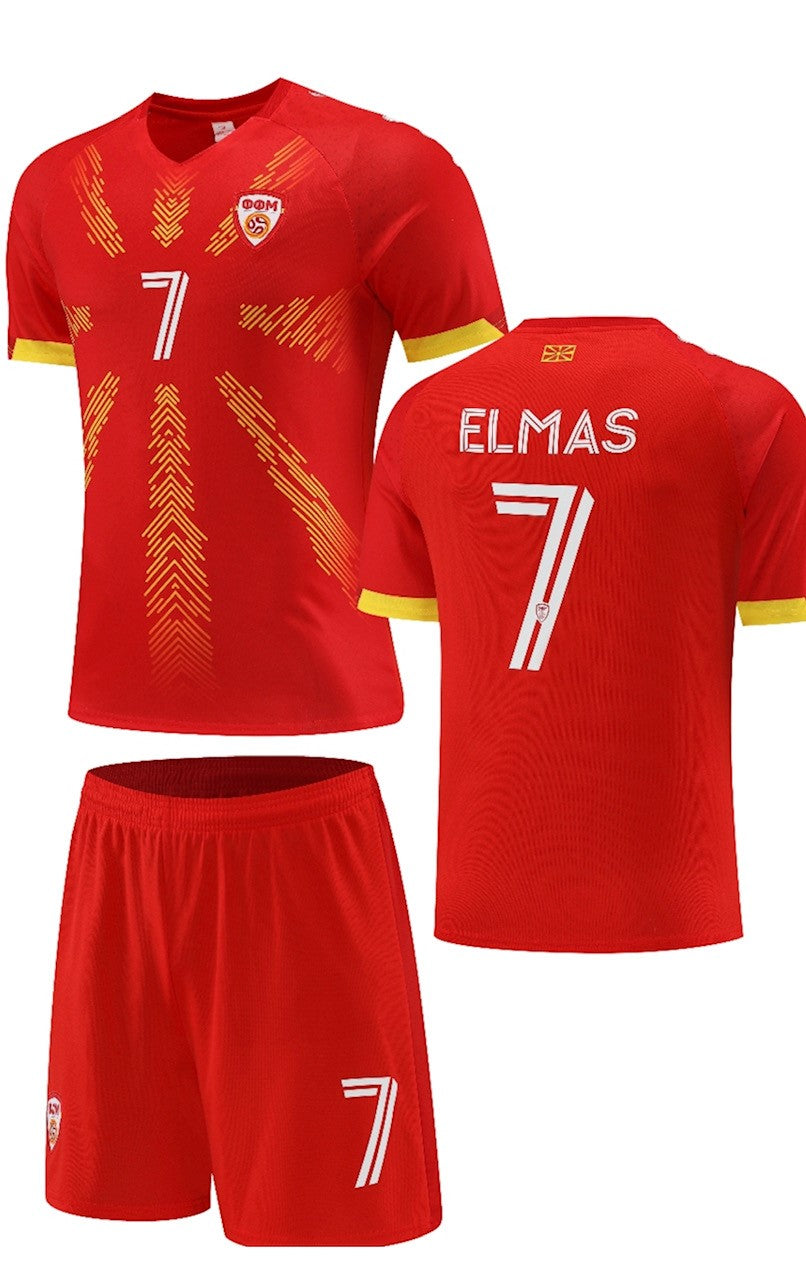Football Jersey Macedonia Elmas  #number7 23/24 (soccer jersey / Harmony day / football / Macedonian jersey / soccer shirt )