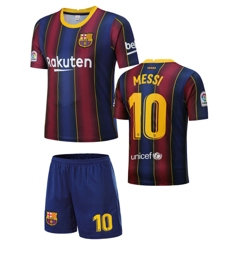 Football Jersey Barcelona fc home Messi 2020-2021 (soccer shirt / football shirt / Barca shirt / Barcelona shirt / Messi shirt )
