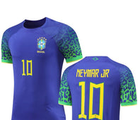 Football Jersey 22/23 Brasil Neymar jr Away set #number10 (Brazil jersey / Harmony day / Brasil shirt / Brasil jersey )