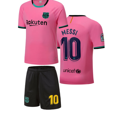 Football Jersey Barcelona fc Away Messi 2020-2021 (soccer shirt / football shirt / Barca shirt / Barcelona shirt / Messi shirt )