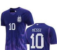 Football Jersey Argentina Away 22/23 Messi number#10 (soccer shirt / football shirt / Messi shirt / Messi soccer shirt / country shirt )