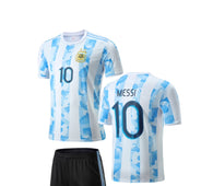 Football Jersey Argentina home 20/21 Messi number#10 (soccer shirt / football shirt / Messi shirt / Messi soccer shirt / country shirt )