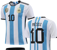 Football Jersey Argentina home 22/23 Messi number#10 (soccer shirt / football shirt / Messi shirt / Messi soccer shirt / country shirt )