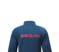 Barcelona fc jacket  (barcelona blue / barcelona training jacket / warm up jacket / Harmony day / bfc jersey / barca jumper)