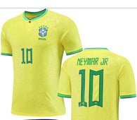 Football Jersey 22/23 Brasil Neymar jr home set #number10 (Brazil jersey / Harmony day / Brasil shirt / Brasil jersey )