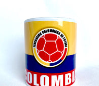 Colombia Coffee Mug (Country Football team Cup / Gift / Soccer Mug)