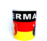 Germany Coffee Mug (Country Football team Cup / Gift / Soccer Mug)