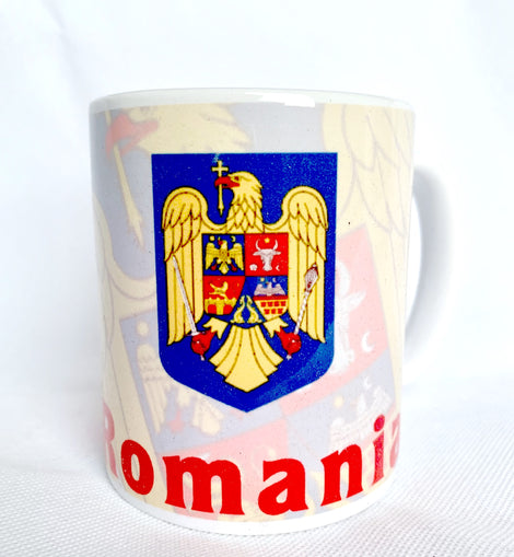 Romania Coffee Mug (Country Football team Cup / Gift / Soccer Mug)