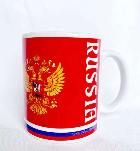 Russia Coffee Mug (Country Football team Cup / Gift / Soccer Mug)