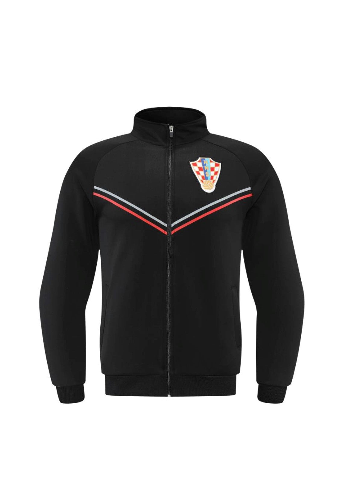 Croatia black Jacket ( Croatia training jacket / warm up jacket / Harmony day / jersey / Croatian jumper)