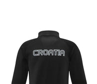 Croatia black Jacket ( Croatia training jacket / warm up jacket / Harmony day / jersey / Croatian jumper)