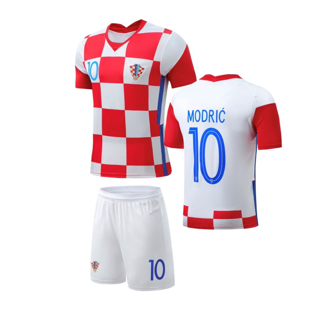 Football Jersey Croatia home 20/21 Modric #number10 (soccer shirt / Harmony day / football shirt / Modric shirt / Croatian shirt )
