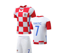 Football Jersey Croatia home Rakitic #number7 (soccer shirt / Harmony day / football shirt / Rakitic shirt / Croatian shirt / strip)