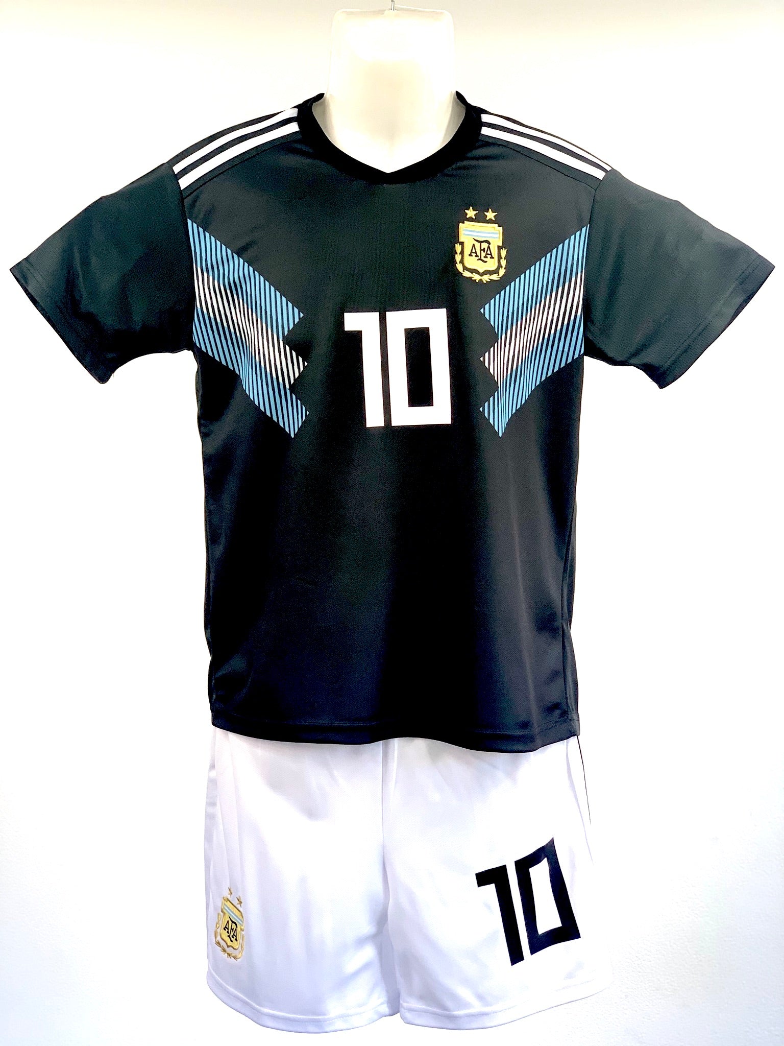 Football Jersey Argentina away Messi number#10 ( country shirt / country jersey / specials/ Messi shirt / soccer Jersey  )