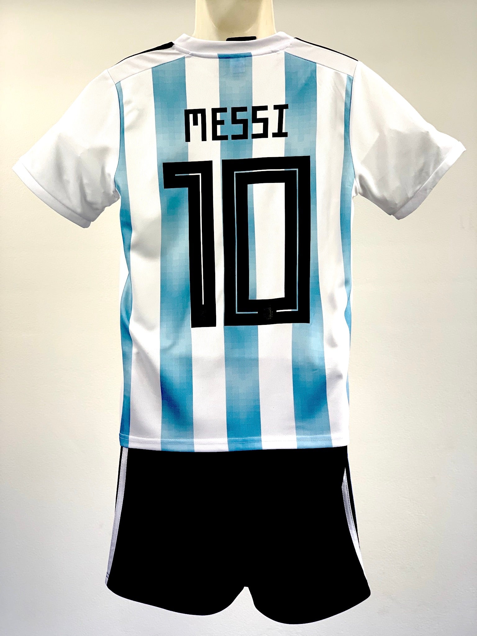 Football Jersey Argentina home Messi number#10 (soccer shirt / country Jersey / specials/ football shirt / Messi shirt / Messi soccer shirt / country shirt )