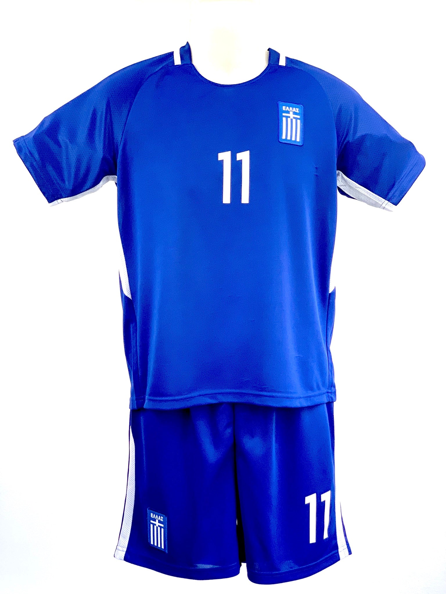 Football Jersey Greece Mitoglou number#11 (Hellas shirt / Greece shirt / soccer shirt / Harmony day / country shirt / greek jersey / Greek shirt)