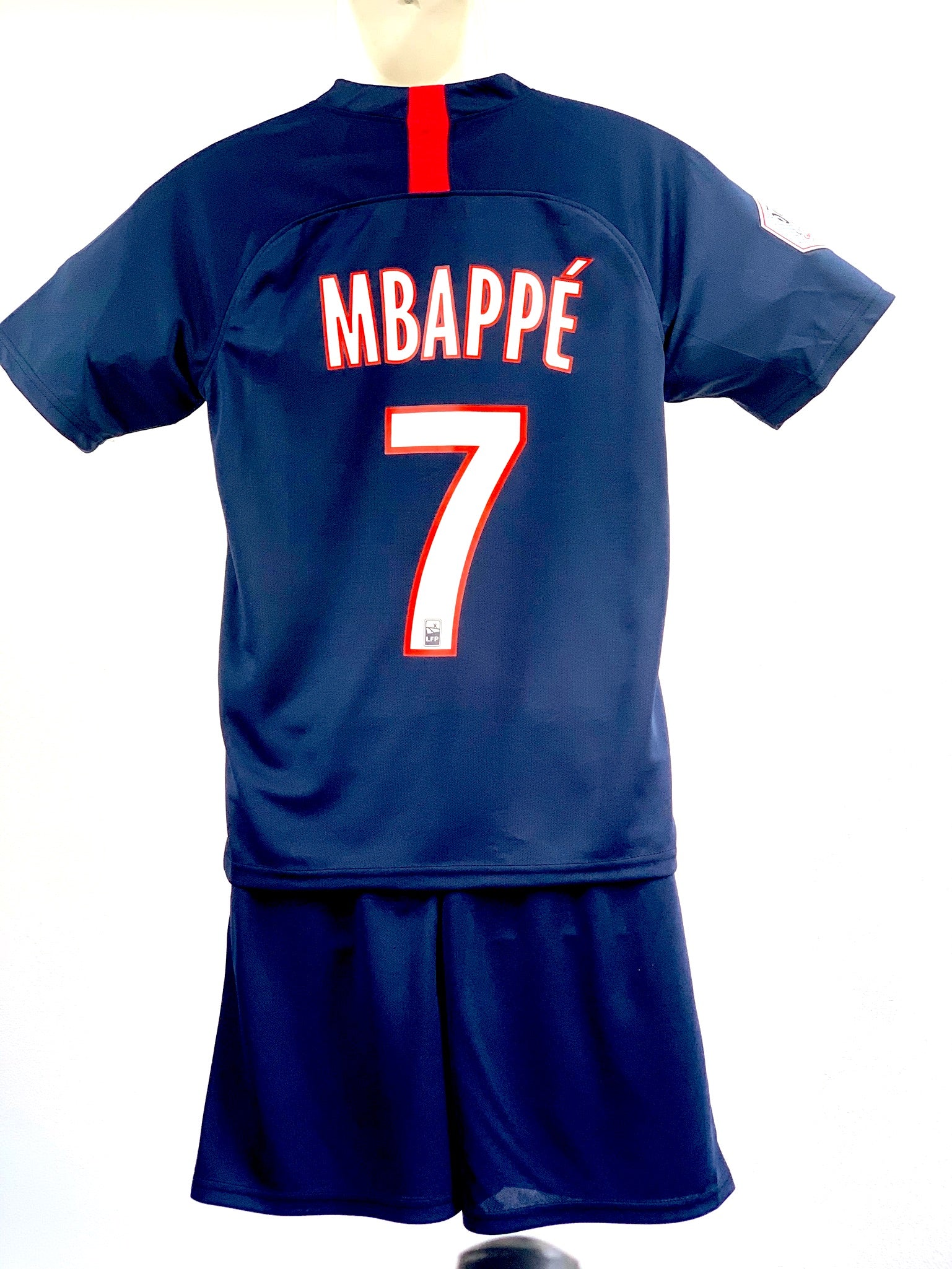 Football Jersey Paris saint Germain home Mbappe number#7 (Psg jersey / soccer shirt  / football shirt / Mbappe shirt / soccer Jersey)