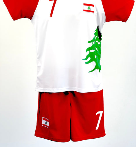 Football Jersey Lebanon Maatouk number#7 (Lebanese jersey  / soccer jersey / Harmony day / country shirt / football shirt)