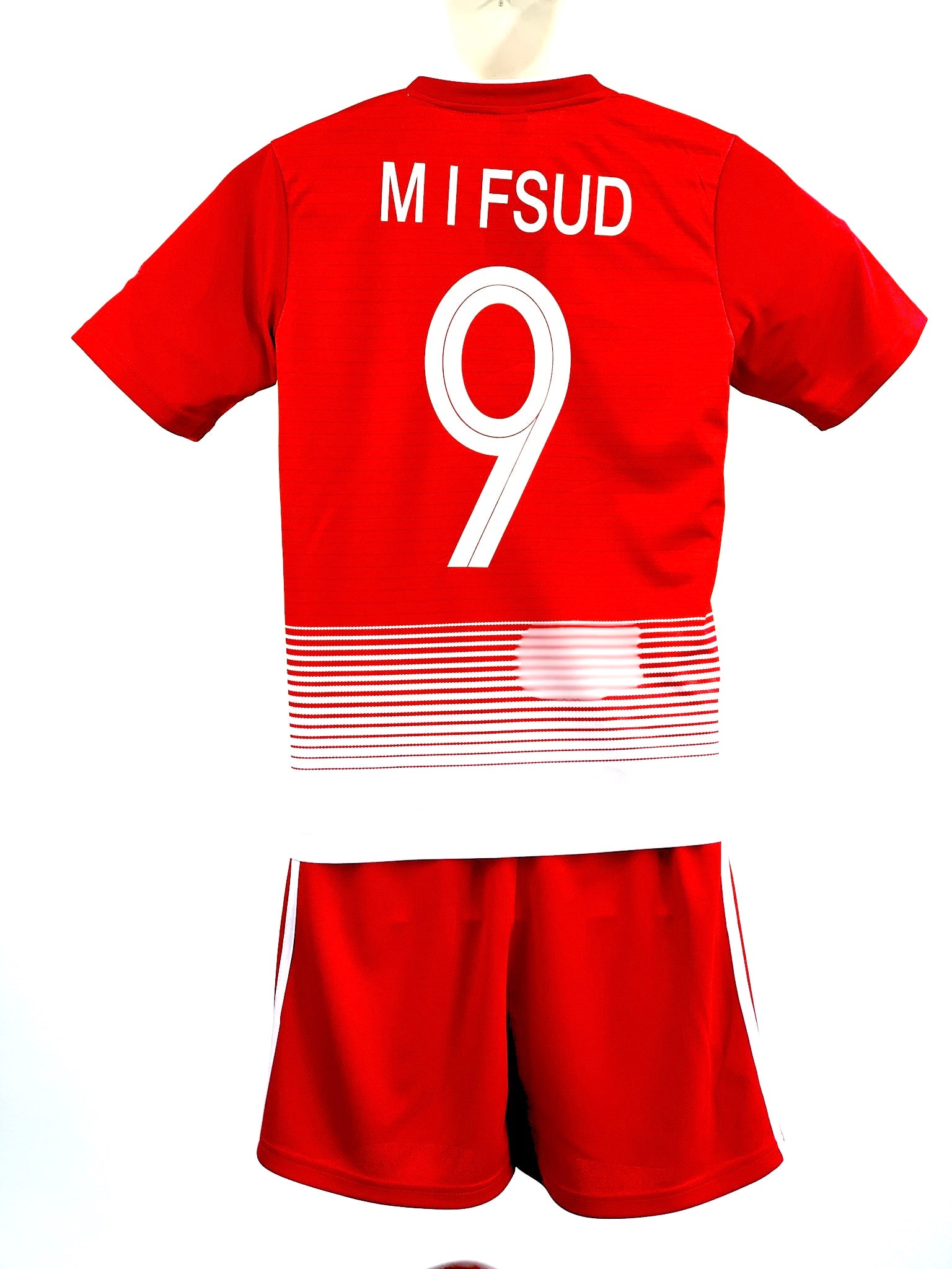 Football Jersey Malta Mifsud number#9 ( Malta shirt / soccer shirt / country shirt / football shirt / country jersey / Maltese jersey / soccer jersey)