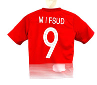 Football Jersey Malta Mifsud number#9 ( Malta shirt / soccer shirt / country shirt / football shirt / country jersey / Maltese jersey / soccer jersey)