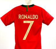 Football Jersey Portugal home Ronaldo  number#7 ( soccer shirt / country jersey / Harmony day / Portugal shirt  / Ronald jersey )
