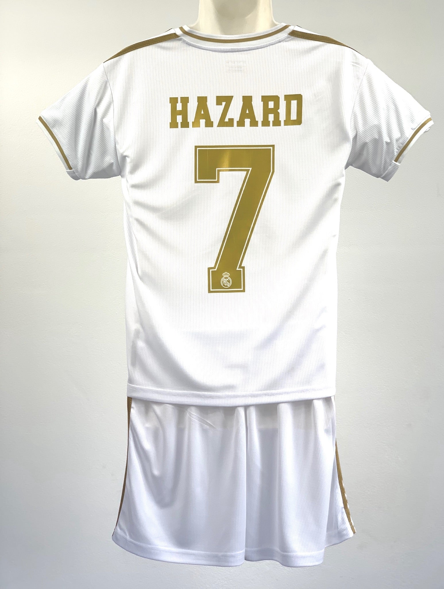 Football Jersey Real Madrid fc home Hazard #number7 (soccer shirt / cl
