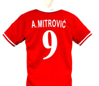 Football Jersey Serbia home  Mitrovic number#9 ( Serbian jersey / soccer shirt / country jerseys  / football shirt / Serbia shirt / country shirt)