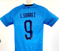 Football Jersey set Uruguay home Suarez number#9 ( soccer shirt / country jersey / football shirt / Uruguayan jersey / Uruguayan shirt / Suarez shirt)