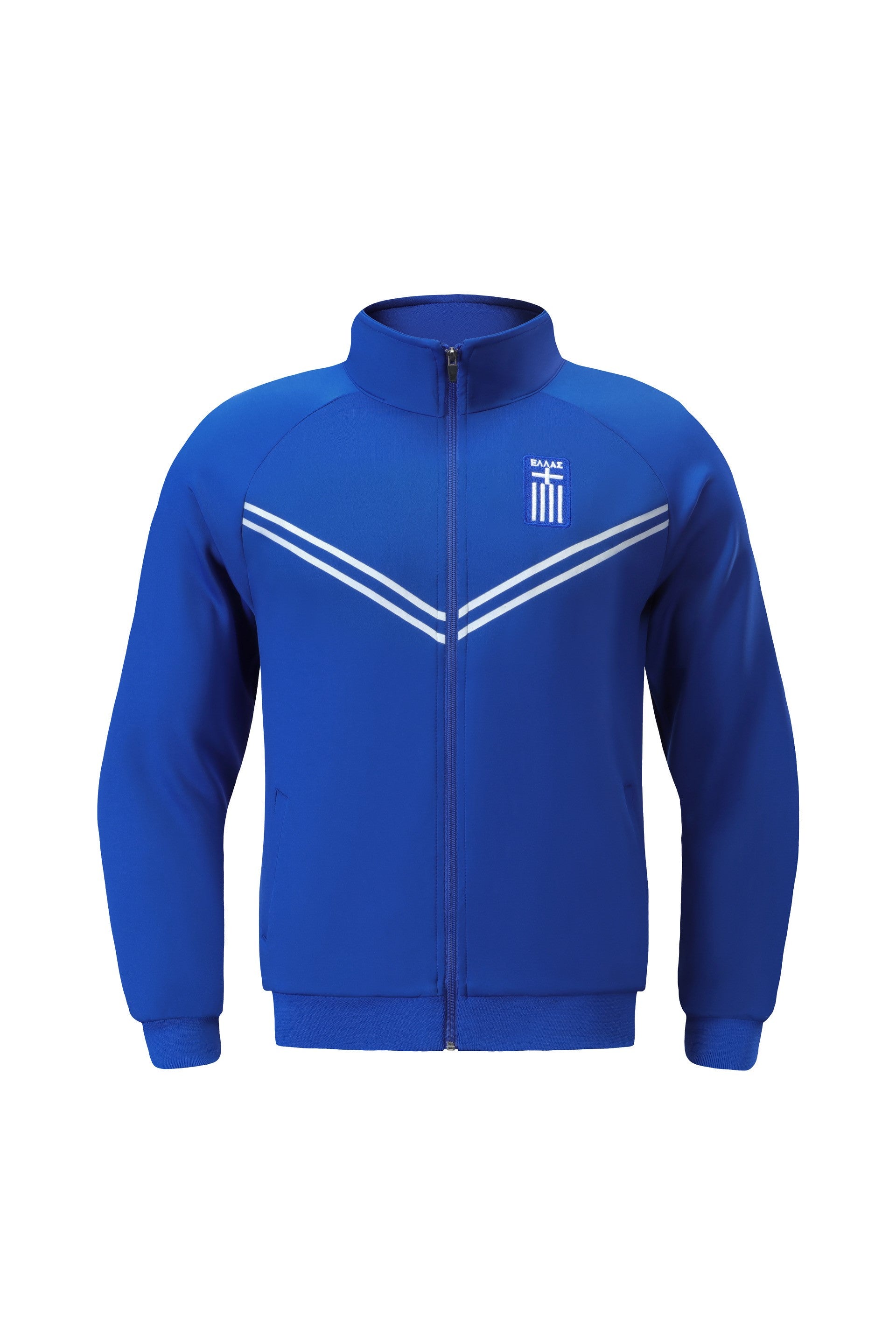 Greece jacket (Hellas blue / Greece training jacket / warm up jacket / Harmony day / greek jersey / Greek Ελλάς book week )
