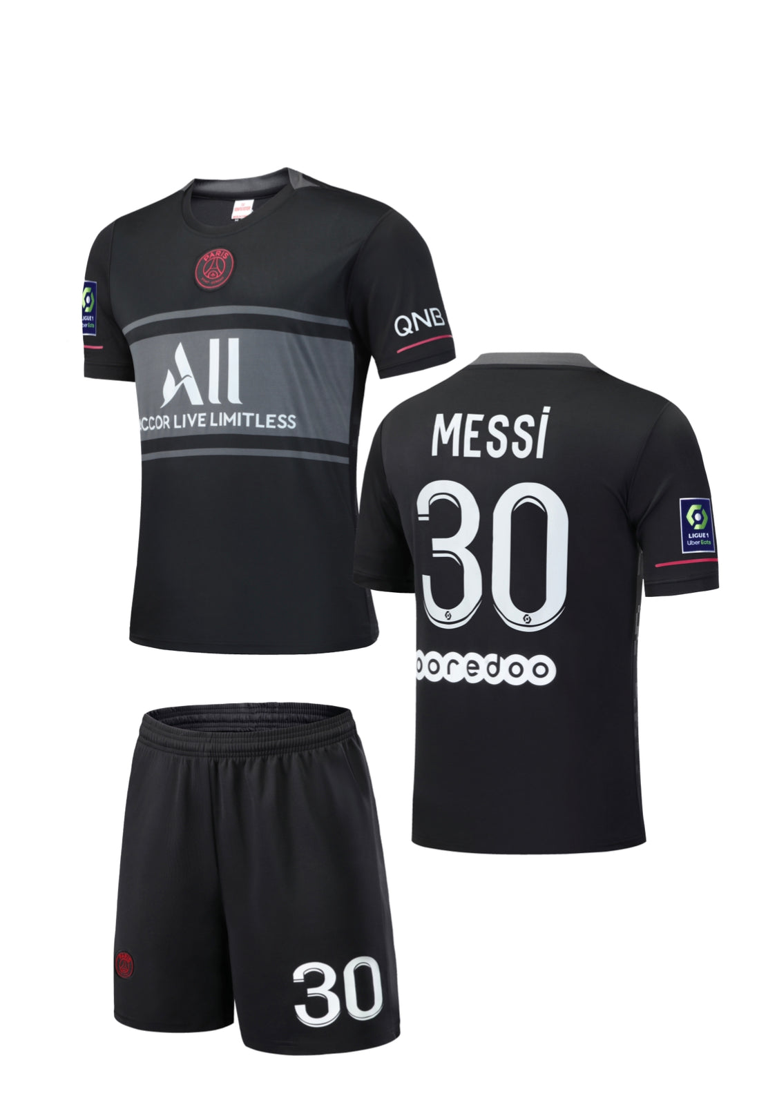 Football Jersey Paris saint Germain away Messi number#30 2021-2022 ( shirt and shorts / psg jersey / specials / soccer jersey / paris saint germain)
