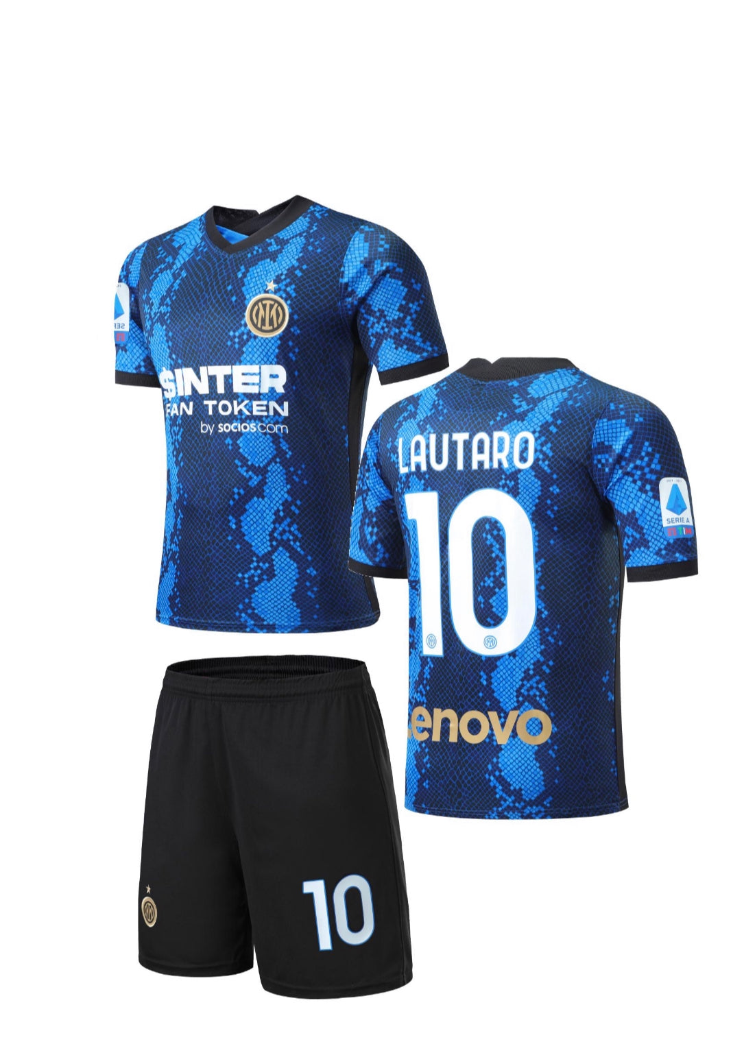 Football jersey Home inter milan Lautaro 21-22 (inter jersey / inter soccer / jersey and shorts / specials / inter milan shirt)
