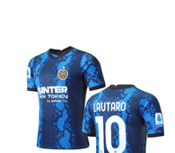 Football jersey Home inter milan Lautaro 21-22 (inter jersey / inter soccer / inter milan shirt)