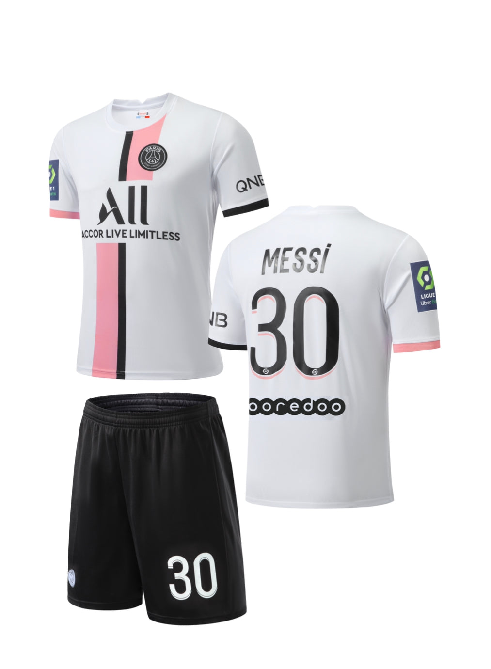 Football Jersey Paris saint Germain Away Messi number#30 2021-2022 ( shirt/ psg jersey / soccer jersey and shorts / specials / paris saint germain)