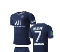 Football Jersey Paris saint Germain home Mbappe number#7 21-22 (Psg jersey / Harmony day /  Mbappe shirt / soccer Jersey)