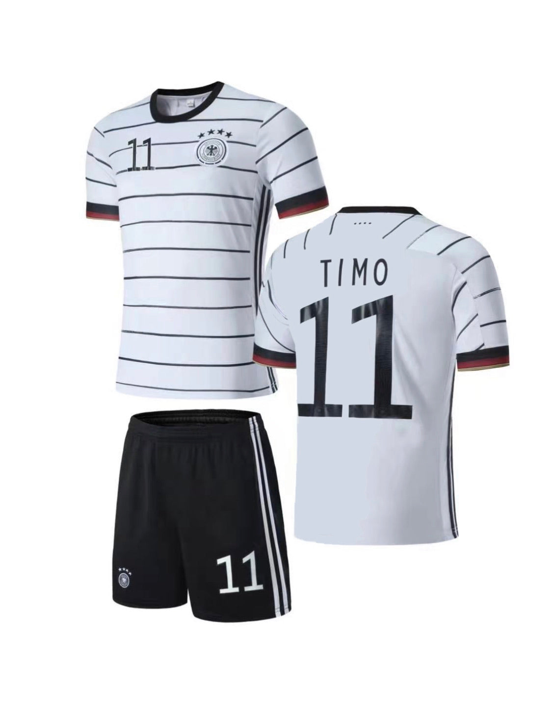 Football Jersey Germany home Timo Werner 2021 number#11 ( euro /european world cup / German shirt  / specials / Harmony day / country shirt / German jersey