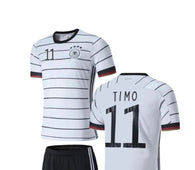 Football Jersey Germany home Timo Werner 2021 number#11 ( euro /european world cup / German shirt  / Harmony day / country shirt / German jersey