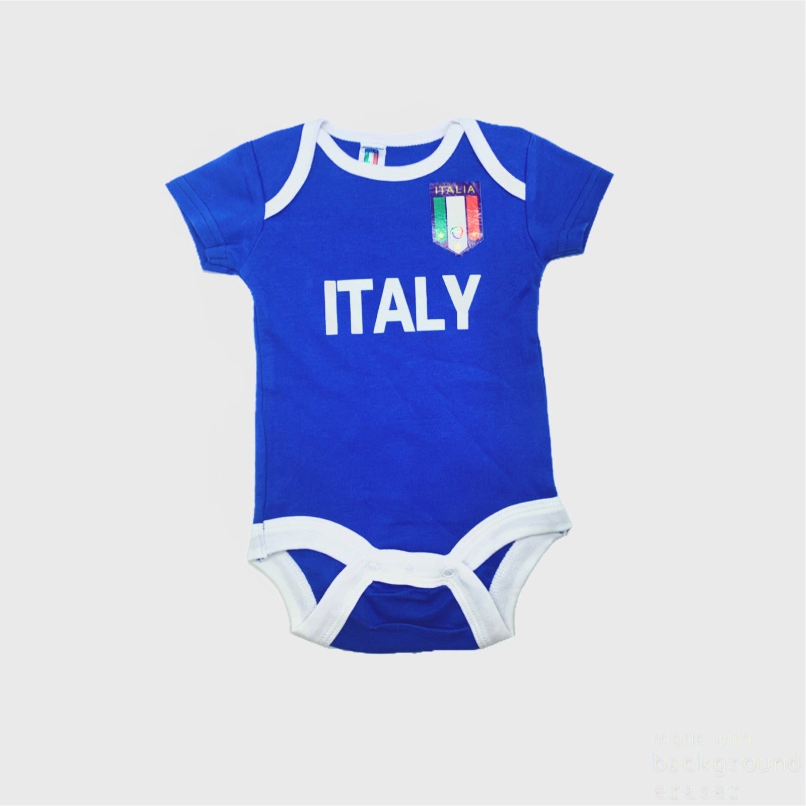 Baby football jumpsuit Italy (soccer / newborn baby / Italia clothing / baby set / clothing / baby boy clothing / baby girl clothing)