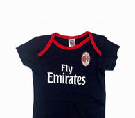 Baby football jumpsuit AC Milan (soccer / newborn baby / baby clothing / baby set / newborn clothing / baby boy clothing / baby girl clothing )