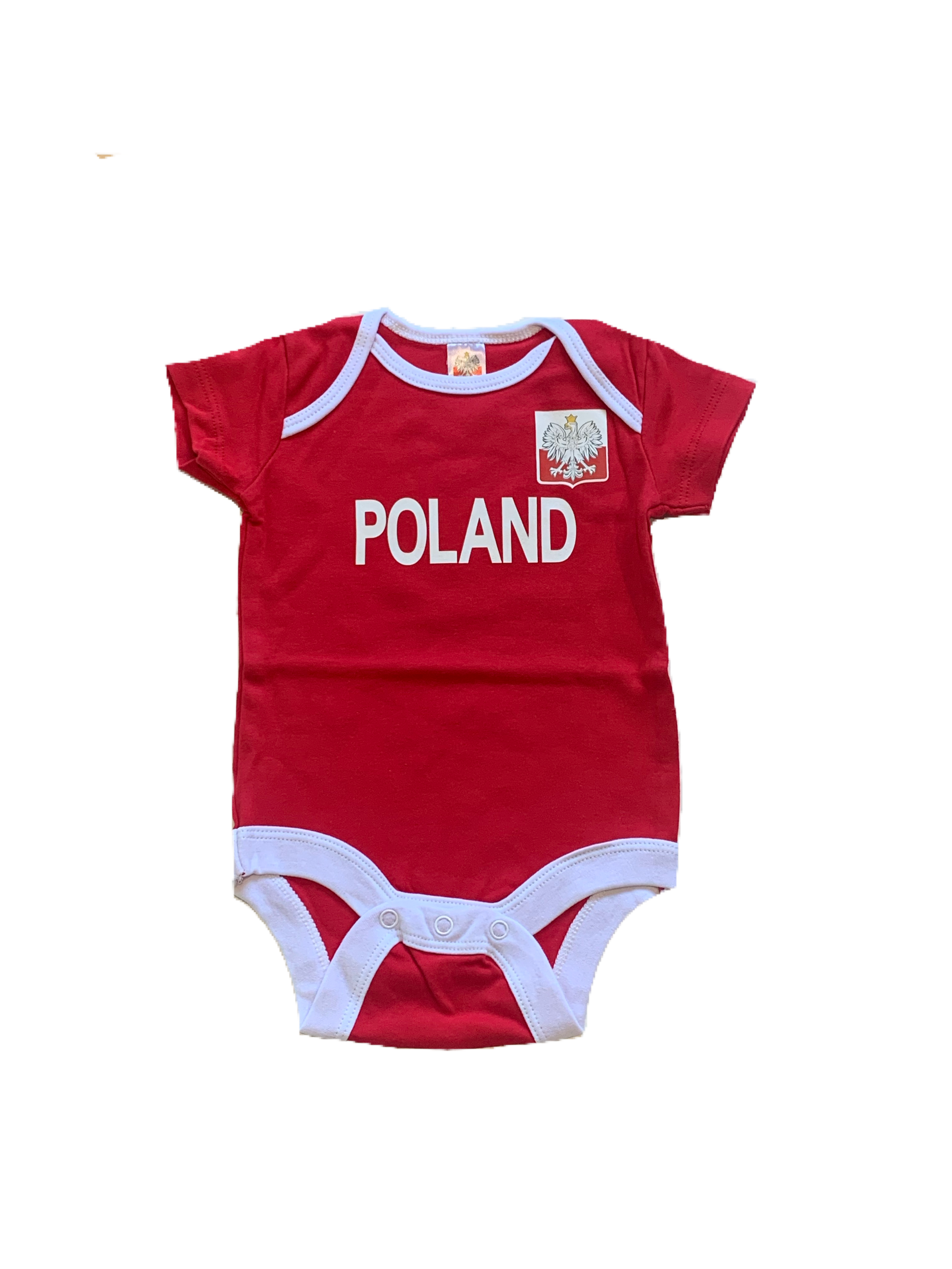 Baby football jumpsuit Poland (soccer / newborn baby / baby clothing / baby set / newborn clothing / baby boy clothing / baby girl clothing)