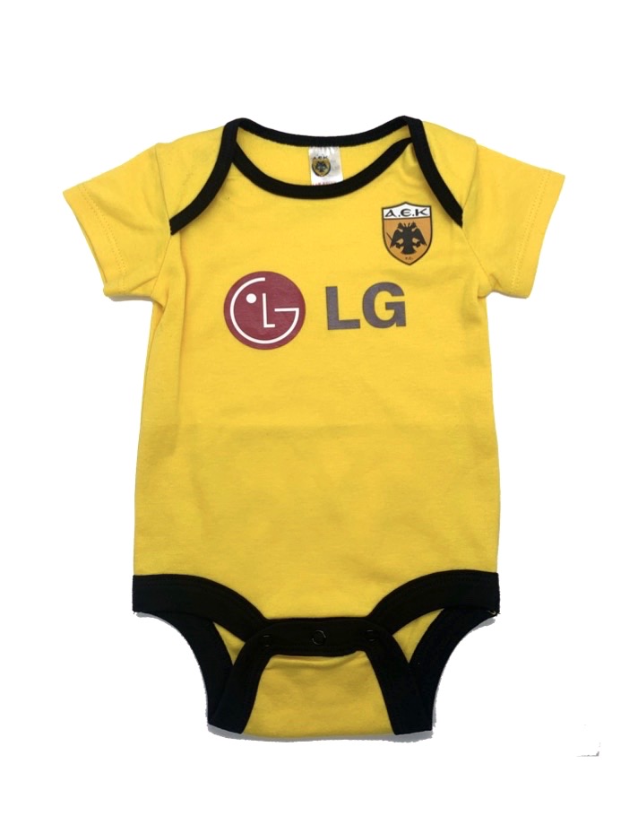 Baby football jumpsuit Aek ( soccer / newborn baby / baby clothing / baby set / newborn clothing / baby boy clothing / baby girl clothing )