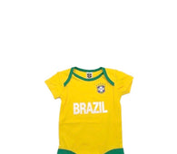 Baby football jumpsuit Brazil  (soccer / newborn baby / baby clothing / baby set / newborn clothing / baby boy clothing / baby girl clothing / Brasil)