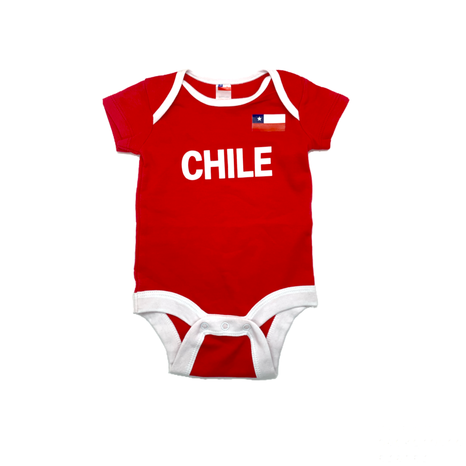Baby football jumpsuit Chile (soccer / newborn baby / baby clothing / baby set / newborn clothing / baby boy clothing / baby girl clothing)