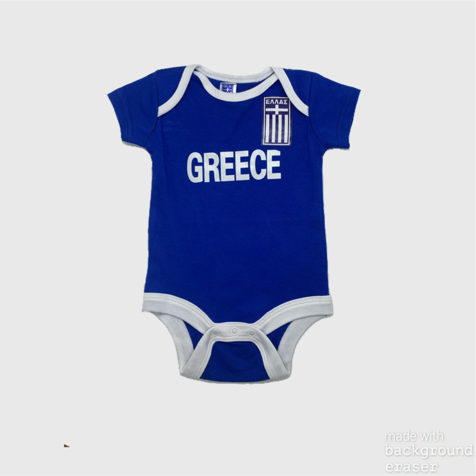 Baby football jumpsuit Greece ( newborn baby / baby clothing / baby set / newborn clothing / baby boy clothing / baby girl clothing)